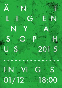 Invigning Sophus 2015